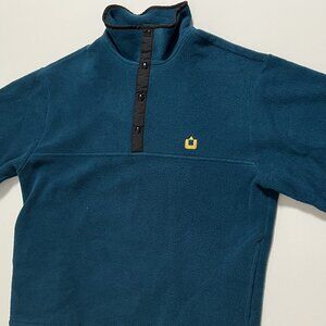 Sportsmaster Sweater Vintage Made in USA Fleece Pullover Green Men's size Small